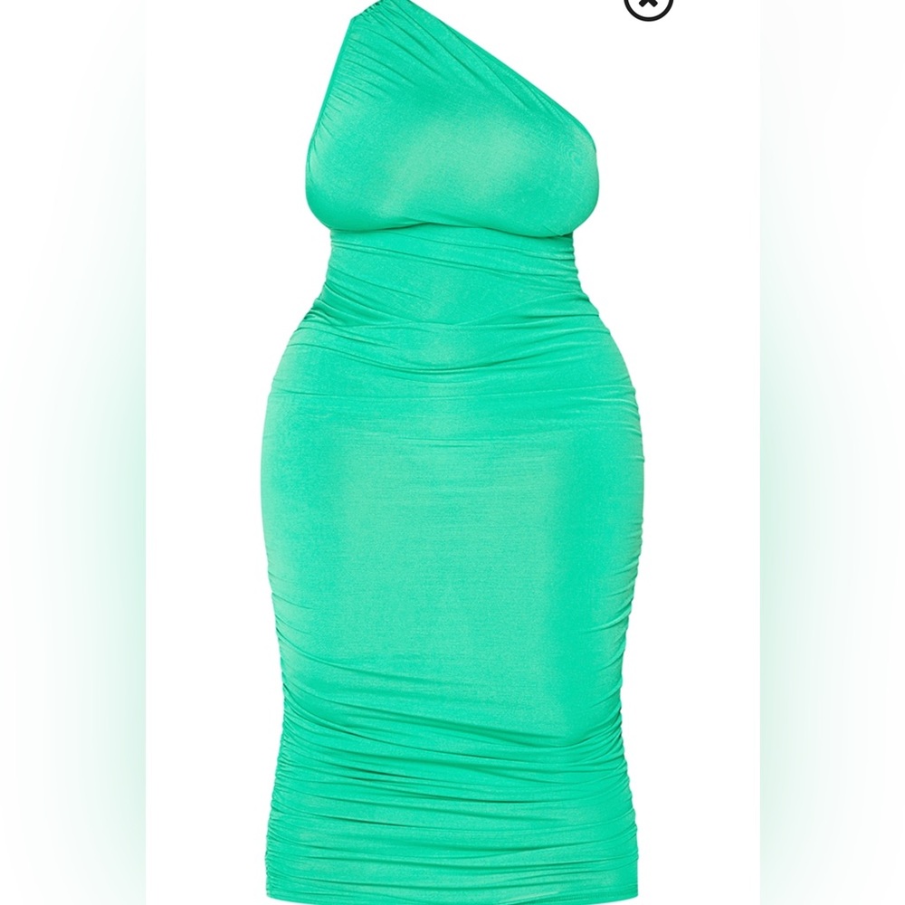 Pretty little thing one sided dress.